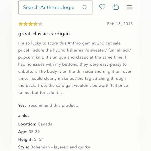 Anthro Sleeping on Snow Wool Blend Cable Knit Cowl Neck Cardigan Cardi Sweater - Picture 13 of 15